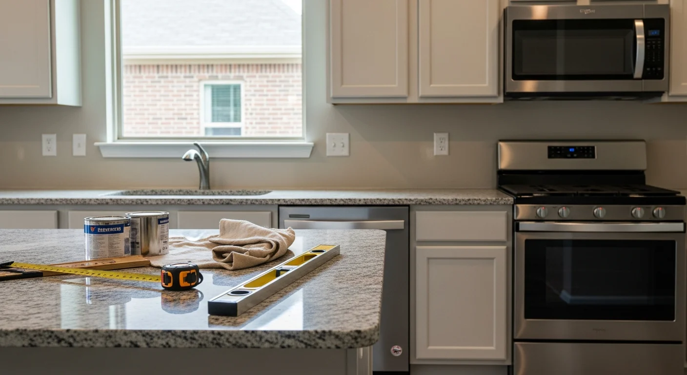 General contractor working on home remodeling project